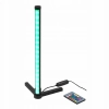 Lampa podłogowa narożna RGB z pilotem sterowania