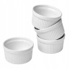 Ceramiczne formy do pieczenia mufinki crème brûlée