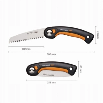 FISKARS Piła składana 15 cm SW68 1067552 krótka