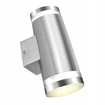 Lampa punktowa ścienna IP44 GU10 czarna