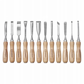 Zestaw snycerski 12 elementów Meec Tools