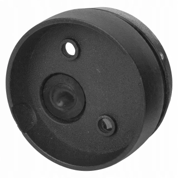 Lampa punktowa ścienna IP44 GU10 czarna