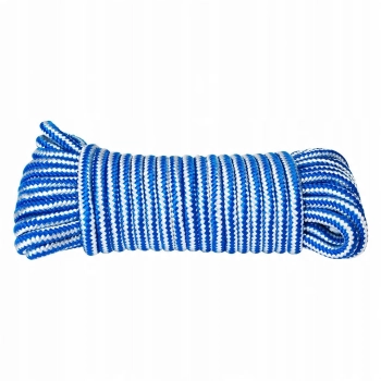 Lina żeglarska Kayoba Marine 6 mm 20 m z plecionego poliestru MOCNA