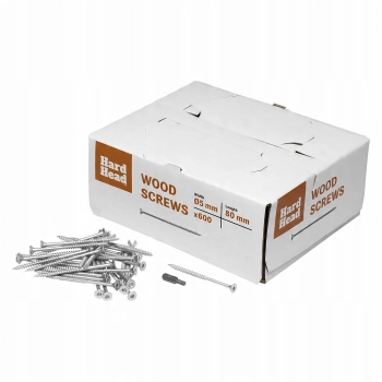Wkręty do drewna Hard Head 5 x 80 mm 600 szt.
