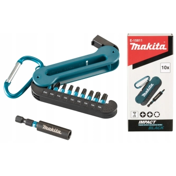 MAKITA E-15811 ZESTAW BITÓW UDAROWYCH 25MM 10 SZT.