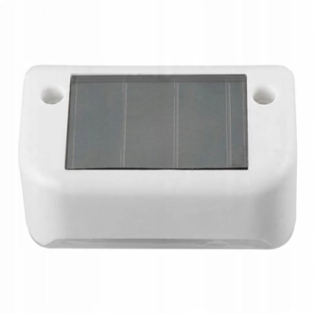 Lampy solarne LED 3 szt. Balkon taras płot cz zmierzchu ciepły biały 3000K