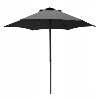 Parasol ogrodowy klasycznyczarny 200x215cm Ø200cm