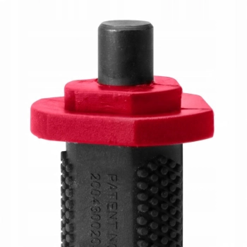 Przecinak 165 mm długości amortyzowany uchyt