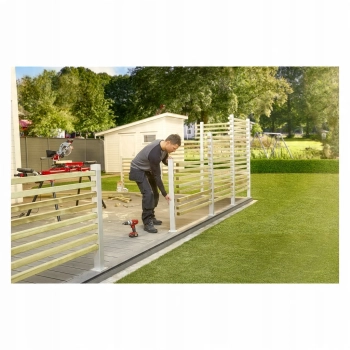 Podstawa słupka do płotu Ø120 x dł. 150 mm