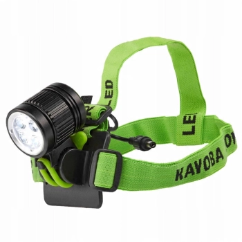 Sportowa lampka wielofunkcyjna LED 1600 lm bardzo mocna rower czołówka