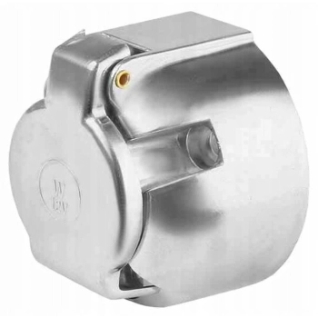 Gniazdo przyczepy 7-PIN aluminiowe 7-biegunowe gniazdo żeńskie