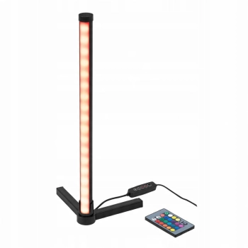Lampa podłogowa narożna RGB z pilotem sterowania