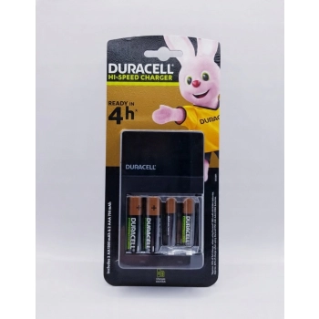 Ładowarka Duracell CEF14EU4 w zestawie AA/AAA 2 szt. + 2 szt.