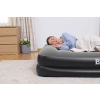Materac dwuosobowy Bestway 203 x 152 x 46 cm odcienie szarości