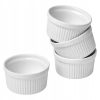 Ceramiczne formy do pieczenia mufinki crème brûlée
