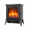 Dekoracyjny kominek grzewczy 1000/2000 W 37x46x24 cm z termowentylatorem