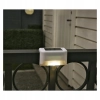 Lampy solarne LED 3 szt. Balkon taras płot cz zmierzchu ciepły biały 3000K