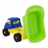 Zabawki do piasku na plażę 7 el, auto, wiaderko, grabki, łopatka, foremki