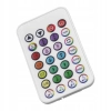 LAMPA PODŁOGOWA NAROŻNA LED RGB 1100lm 3000K 18W 146xØ2,4cm EFEKTY ŚWIETLNE