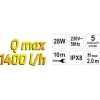 Pompa fontannowa 14 l/min 15 W