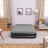 Materac dwuosobowy Bestway 203 x 152 x 46 cm odcienie szarości