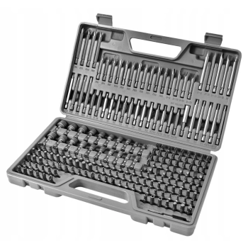 ZESTAW BITÓW KOŃCÓWEK MEECTOOLS 208el. 3 długości + WALIZKA specialistyczne