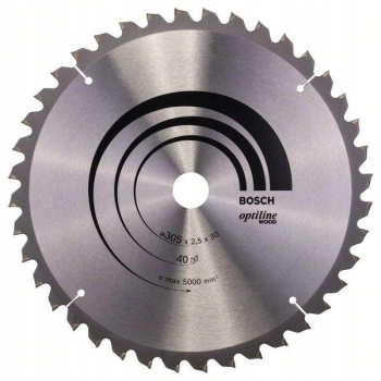Piła tarczowa Bosch 2608640440 do drewna 30x2,5x305 mm Z40