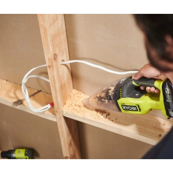 RYOBI KOMPAKTOWY RĘCZNY AKUMULATOROWY ODKURZACZ RHV18 ONE 18V 600ML SOLO
