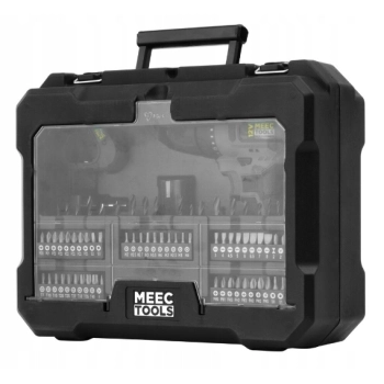 WKRĘTARKA MEECTOOLS + AKCESORIA 73el. 12V 28Nm 2Ah