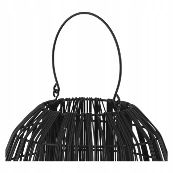 Latarnia słoneczna 40xØ33 cm techno rattan