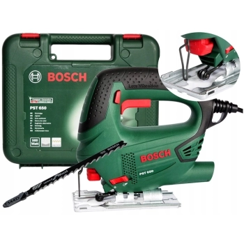 BOSCH PST 650 WYRZYNARKA 500W +WALIZKA +BRZESZCZOT