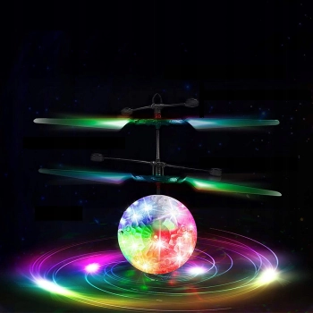 Kula disco led latająca sterowana kula indukcja podczerwieni