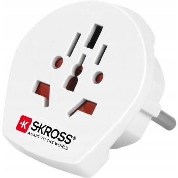 Przejściówka adapter gniazdka elektrycznego europe
