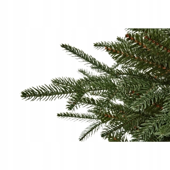 CHOINKA SZTUCZNA JODŁA ZIELONA GĘSTA ŚWIERK SOSNA JAK ŻYWA 90cm Z PODSTAWĄ