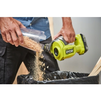 RYOBI KOMPAKTOWY RĘCZNY AKUMULATOROWY ODKURZACZ RHV18 ONE 18V 600ML SOLO