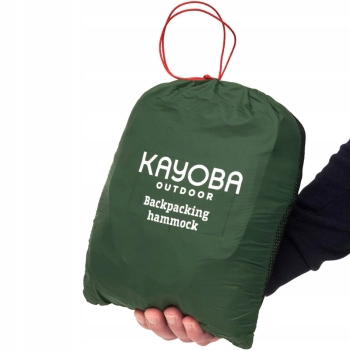 Hamak z moskitierą Kayoba 2 osobowy 200 kg 260x145