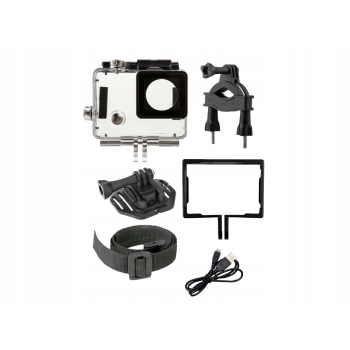 Kamera sportowa samochodowa na kask LCD 720p
