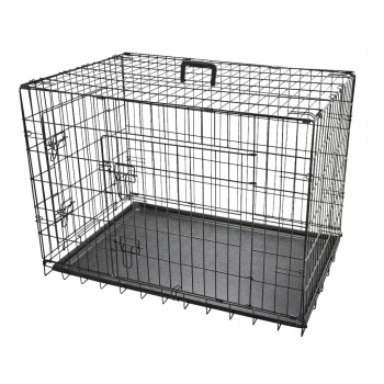 Klatka dla zwierzat metal 60 x 91 x 66 cm